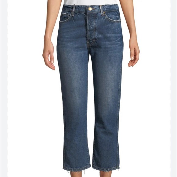 The Great “Gent” cropped ankle jeans 25 - Picture 1 of 3